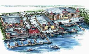 This artist's rendering shows plans for Tampa Harbour Yacht Club, which is being developed by Fort Myers-based Yacht Clubs of the Americas.