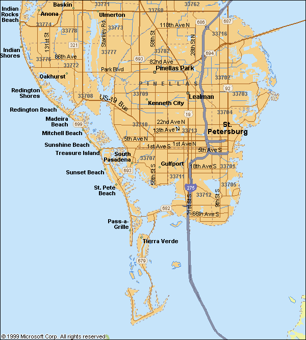 St Petersburg Zip Codes